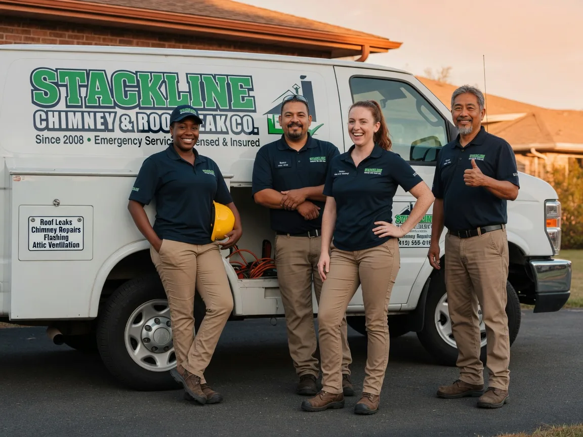 Chimney flashing repair company in Dawson, IL